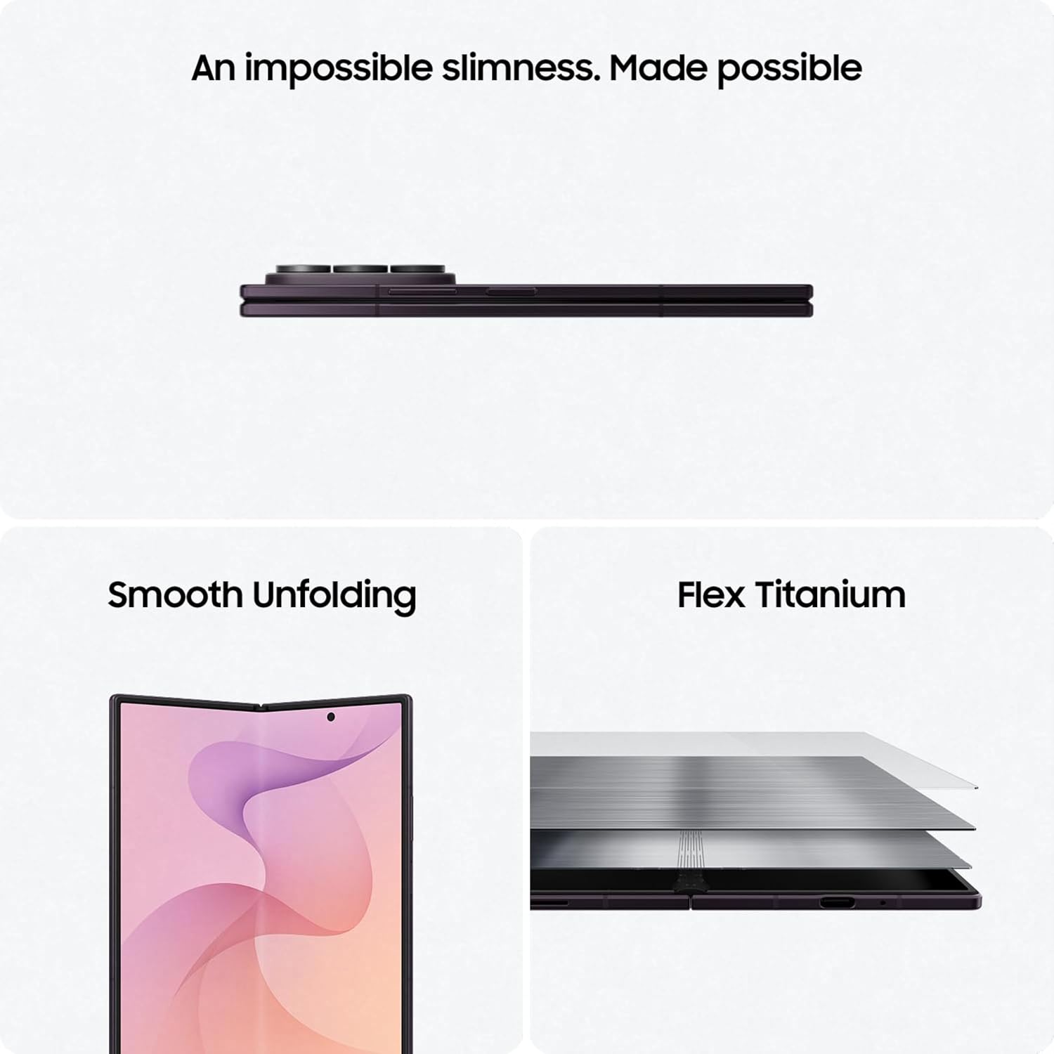 Samsung Galaxy Z Fold8 Ultra 5G Smartphone with Galaxy AI (Violet Shadow, 12GB RAM, 256GB Storage), Customised Processor, 5000mAh Battery, 200MP Camera, Now Nudge, Photo Assist - Image 4
